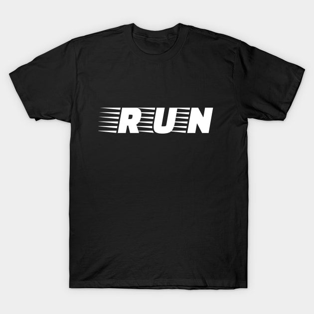 Born to run -Run fast one T-Shirt by Bee-